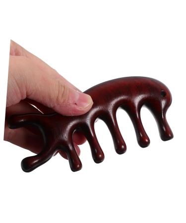 Fomiyes Sandalwood Wide Tooth Comb for Curly Hair - 2 Pack Portable Massage Comb for Women - 11x1.5cm - Perfect for Breastfeeding - Buy Online on GoSupps.com