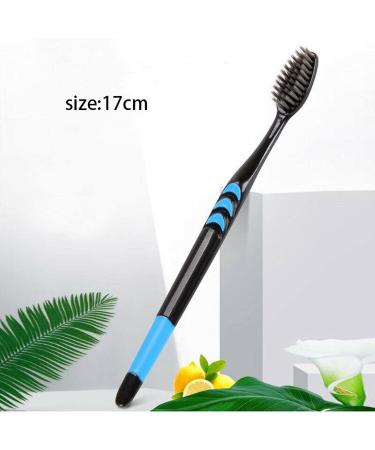 SUICRA Black Soft Bristle Toothbrushes - 10 Pack for Adults | Superior Oral Care & Cleaning - Buy Online on GoSupps.com