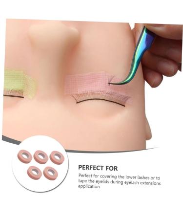 Beavorty Eyelash Tape - 5 Rolls Non-Woven Elastic Eye Patch for Lash Extensions & Hair Care | Pink Adhesive Fabric - Buy Online on GoSupps.com