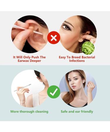 Pleteffect Ear Cleaner The Most Professional Ear Cleaning Master in 2024 Earwax Cleaner Tool Set Portable Ear Cleaning Kit Ear Cleaner Earwax Removal Tools with PU Leather Case 6 pcs (Black) - Buy Online on GoSupps.com