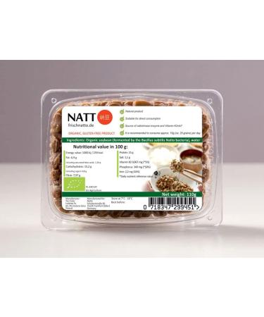 Natto Bio (Fresh)-Vitamin K2mk7 Nattokinase Isoflavones Probiotic Bacteria - Buy Online on GoSupps.com