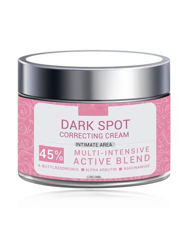 Skin Li_ghtening Cream for Face - Face Cream for Bri_ghtening & Moisturizing - Dark Spot Remover Cream - Hydrating Face Cream for Anti Aging Skin Tone Correcting for Intimate Area (50ml)
