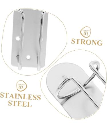 FRCOLOR Hair Clipper Stand Wall-Mounted Storage Holder for Hair Clipper Wall-Mounted Storage Stand for Hair Clipper Hair Clipper Wall-Mounted Stand Holder Clippers Stainless Steel - Buy Online on GoSupps.com