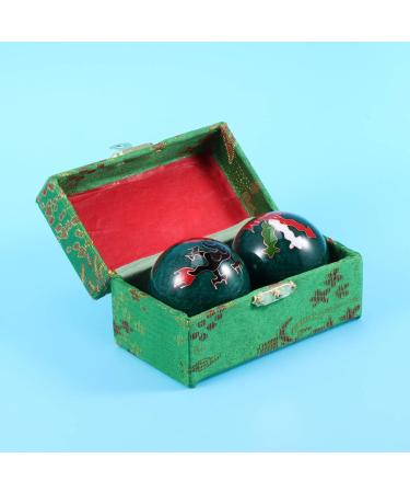 Gleavi Chinese Massage Tools - Lacrosse Balls Baoding Exercise Balls & Palm Massage for Stress Relief & Relaxation - Buy Online on GoSupps.com