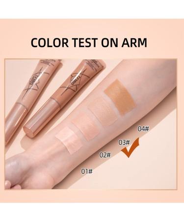 Moisturizing Matte Liquid Foundation Beauty Wand - Full Coverage Lightweight Makeup for Dry Skin - Waterproof and Natural Finish - Buy Online on GoSupps.com