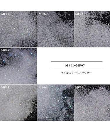  art lalic 1 Box Laser Shiny Sugar Nail Polish Powder Nail Art Pigment Powder Manicure Decorations Black White - Buy Online on GoSupps.com