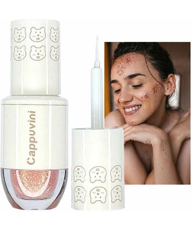 Bowling Liquid Eyeshadow Highlighter Silkworm Sparkly Bowling Eyeshadow | 0.05oz Eye Makeup Watery Texture Face Body Set Brighten Highlight Sritob 06 - Buy Online on GoSupps.com