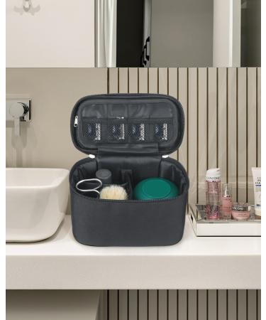 Buy Premium Shaving Kit Bag - Manual Razor & Beard Trimming Organizer for Men | Travel Accessories (Black - Buy Online on GoSupps.com