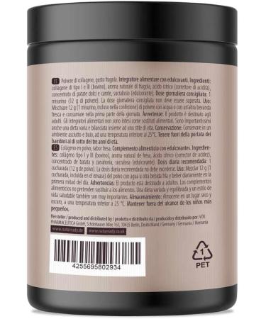 Natuready Collagen Peptide Powder - High Dose Type I & III No Added Sugar 24 Portions - Strawberry Flavor - Buy Online on GoSupps.com