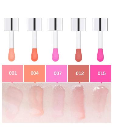 Hydrating Lip Oil | Moisturizing Lip Gloss & Plumper | Non-Sticky Long-Lasting Transparent Tinted Lip Oil for Reduced Lip Lines - Buy Online on GoSupps.com