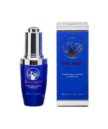 Therapro BAO-MED Pure Skin Scalp and Hair Oil - 1oz New!