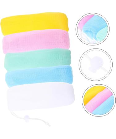 Baluue 5pcs Soap Pouch Foam Net Soap for Soap Bars Soap Storage Sasquatch Soap 15*6cm As Shown - Buy Online on GoSupps.com