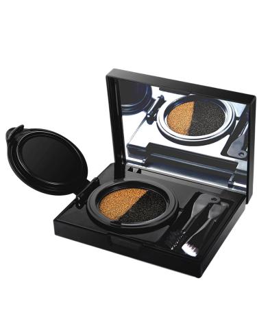 Eyebrow Cream Eyebrow Pomade TwoTone Eyebrow Cream Set Waterproof and Smudgeproof Eyebrow Cream Double Eyeliner Stamp with Brush for Women 01 - Buy Online on GoSupps.com