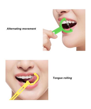 Tongue Tip Exerciser Set - 3-Piece Mouth Muscle Trainer for Children & Adults | Improve Tongue Mobility & Strengthen Oral Skills - Buy Online on GoSupps.com
