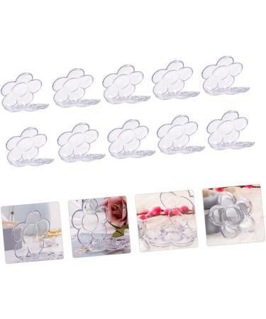 10pcs Packing Box Eyeshadow Blush for Cheeks Makeup Blush Lipstick Boxes Filling Cosmetics Travel 5x5cm Transparent Color - Buy Online on GoSupps.com