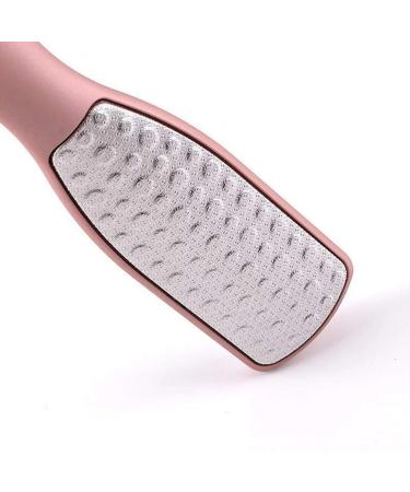 Beaupretty 2-Piece Stainless Steel Pedicure File Set - Double-Sided Heel Scrubber & Skin Exfoliator for Men & Women - Perfect for Soft Smooth Feet - Buy Online on GoSupps.com