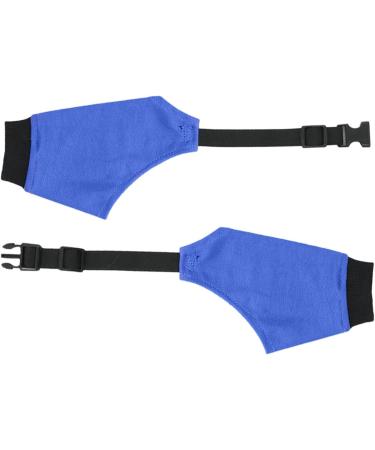 Dog Elbow Brace Protector 1 Pair Dog Elbow Brace Front Leg - Wear-Resistant Pet Protective Knee Pad for Dog Hip Joint Stain-Resistant Breathable Blue M - Buy Online on GoSupps.com