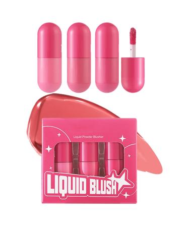Dgayaeic Liquid blush liquid reddening for cheeks | Cream Blush Light-Length Goalie Cheek Makeup Light-Length Highlighter for Women and Girls