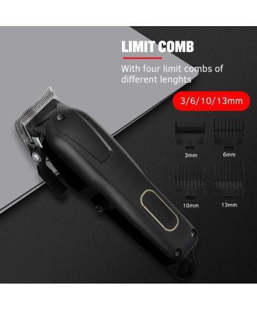 Hair Clipper Cordless Hair Clippers for Men Bluesa Maamlly Professional Waterproof Hair Beard Trimmer Rechargeable Led Display Hair Clippers - Buy Online on GoSupps.com