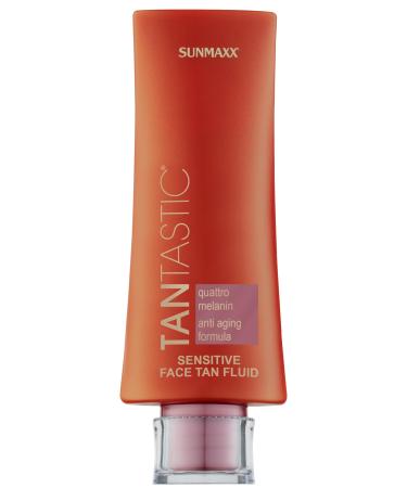 Tantastic sensitive face tan fluid i browning accelerator i pre sun facial fluid i sensitive i face neck & cleavage i anti-aging i 4 times melanin concentration - Buy Online on GoSupps.com