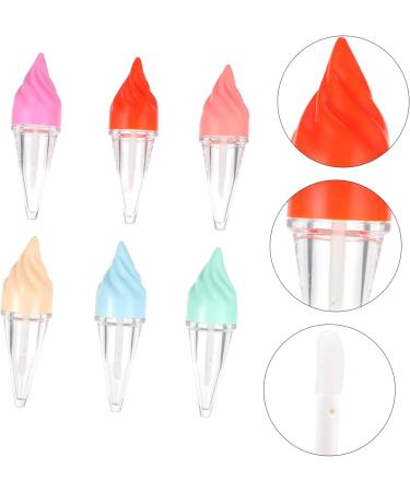 Mikikit 6 pi ces Tube Forme de Glace DIY pour et Gloss Contenants Adorables et Durables pour Maquillage et - Buy Online on GoSupps.com