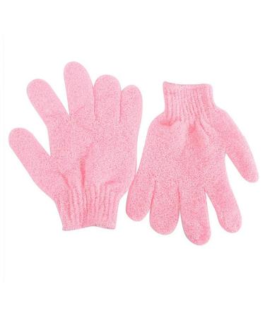 4 Pairs Exfoliating Bath Mitts & Scrub Gloves | Body Scrub Mitt for Dead Skin Removal | Spa Quality Shower Puff & Loofah Gloves - Buy Online on GoSupps.com