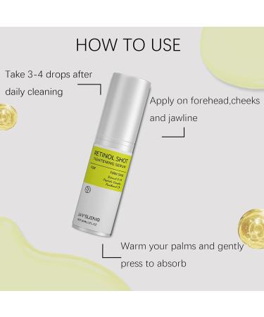 yanglechen Retinol Face Serum Lifting and firming facial serum for women improves skin elasticity deeply hydrates suitable for all skin types 30 ml 1 pcs - Buy Online on GoSupps.com