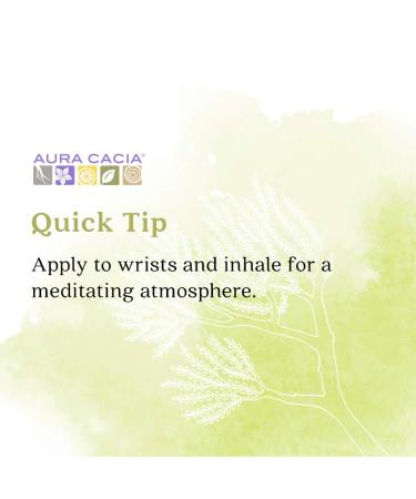 Aura Cacia Frankincense Roll-On | Purity Tested | 9.2ml Essential Oil - Buy Online on GoSupps.com