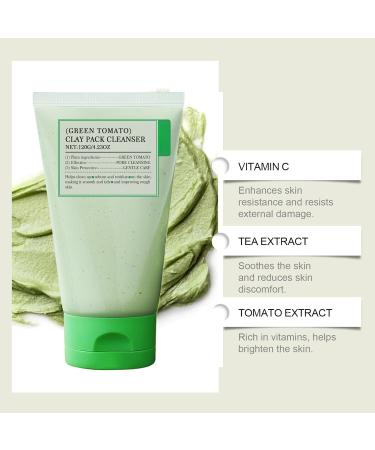Nettoyant Visage La Tomate Verte - Nettoyage Doux Des Pores quilibre Le S bum Rafra chit Et Nourrit Le Visage - Buy Online on GoSupps.com