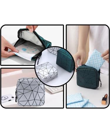 Zoetwhay Tampons Storage - Portable Mini Period Bag with Zipper | Waterproof Tampon Organizer (2 Pack) - Buy Online on GoSupps.com