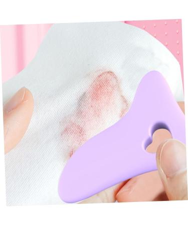 Housoutil Eyelashes Kit Eyeliner Aid Eyeliner Pencil Eyeshadow Silicone Eyeliner Stencils Face Cream Spoon Liquid Apply 11.7X5.9CM Violet - Buy Online on GoSupps.com