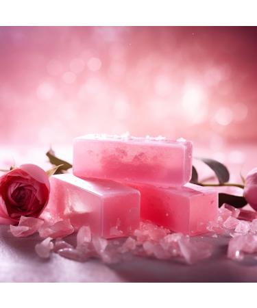 Wood & Vanilla Scented Candles for Men | Pink Crystal Soy Candle for Home | Perfect Holiday & Birthday Gift | Candle Warmer & Wood Wicked Option - Buy Online on GoSupps.com