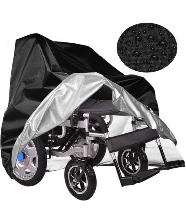 Jbnmvc Electric Wheelchair Dust Cover Outdoor Elderly Scooter Waterproof Cover Electric Wheelchair Rain and Dust Cover - Buy Online on GoSupps.com