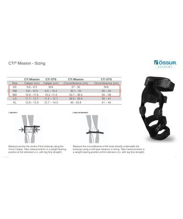 Ossur CTI Mission Knee Brace for ACL/MCL/LCL/PCL Instabilities - Left Medium | International Shipping Available - Buy Online on GoSupps.com