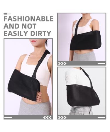 Adjustable Arm Sling for Shoulder Support - Breathable Elbow Brace & Comfortable Neck Wrist Relief - Ideal for Sleeping & Recovery - Buy Online on GoSupps.com