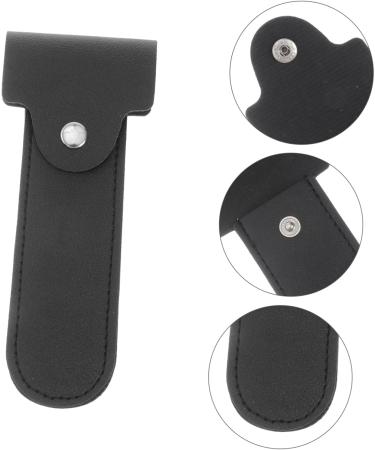 Angoily Leather Razor Holster & Travel Bag for Men - Stylish Vintage Shaving Case & Shaver Holder - Buy Online on GoSupps.com