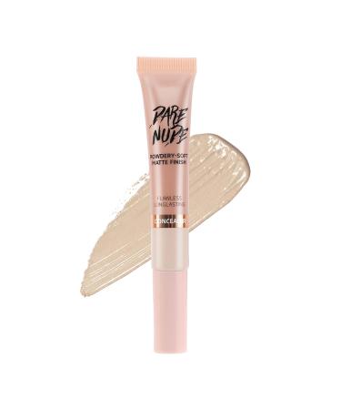 Matte Concealer Natural Matte Finish Freckles Tear Gap Nose Shadow Contour Stick 24h Full Coverage Matte Finish-12ml/0.14oz (01#)