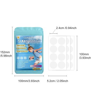 demaxiyad UV Detection Stickers UV Patch Waterproof Sun Cream Patches Sun Stickers Testing UV Intensity Outdoor Sun Screen Protect And Care For Your Family's Skin Against Sunburn - Buy Online on GoSupps.com