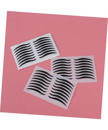Healeved 240 Pairs Double Eyelid Tape Self Adhesive Eyeliner Makeup Tape Eyeshadow Sticker Eyeliner Black - Buy Online on GoSupps.com