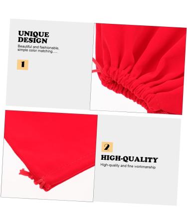 Baluue 3pcs Hair Dryer Storage Bag Hair Blower Bags Hair Dryer Drawstring Bags Hair Dryer Bags Flannel Red - Buy Online on GoSupps.com