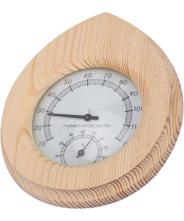Yardwe 2-St Sauna Hygrometer - Accurate Temperature & Moisture Meter for Home Sauna Interior & Exterior Use - Buy Online on GoSupps.com