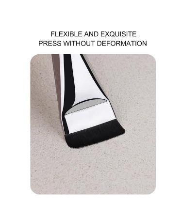 Liquid Brush Flat Head Makeup Brush | Lightweight Concealer Brush with Ergonomic Handle & Soft Hairs | International Shipping Available - Buy Online on GoSupps.com