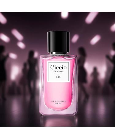 Ciccio_Luxury Sin Eau De Perfume for Women with Grapefruit Bergamot Ginger Apple Cinnamon Patchouli and Vanilla |Premium Long Lasting Luxury Fragrance Scent|Perfect Perfume for Summer 100ml - Buy Online on GoSupps.com