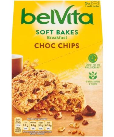 Breakfast Biscuits Bundle With Belvita Choc Chips Soft Bakes Breakfast Biscuits 250g and Strawberry Soft Bakes Breakfast Biscuits 250g (2 Pack) - Buy Online on GoSupps.com