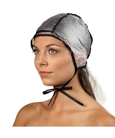 BaBylissPRO Disposable Large Double-Lined Tipping Cap with Neck Extension Large- Black Trim