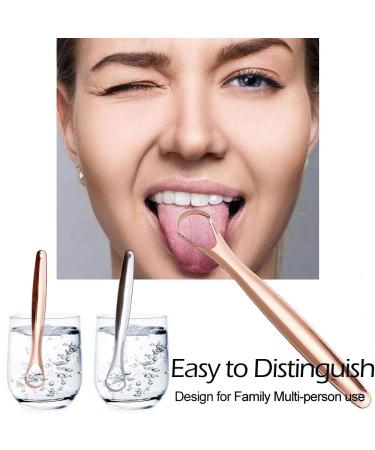 Metal Tongue Scraper Set with Carrying Case - Fresh Breath Cleaner for Adults (3 Pack) - Buy Online on GoSupps.com