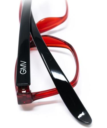 Gian Marco Venturi Unisex Verona Lesebrille - Stylish Red Eyewear | International Shipping Available - Buy Online on GoSupps.com