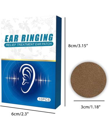 RVTKAK Tinnitus Ear Plaster - 10 Pieces for Hearing Loss Relief | Natural Plant Health Care & Protection from Ear Buzzing & Humming - Buy Online on GoSupps.com