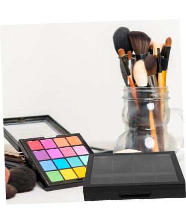 DRESSOOS 1pc 12 Empty Eyeshadow Dish Empty Eyeshadow Case Empty Pallet for Eyeshadow Travel Eyeshadow Black - Buy Online on GoSupps.com