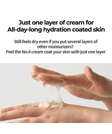 numbuzin No.4 Cream | Full-Nutrient Firming Cream | Skin Elasticity Wrinkle Care Anti-aging Deeply Nourishing Hydration | Red Ginseng Panthenol Niacinamide Bifida | 2.02 fl. oz. - Buy Online on GoSupps.com